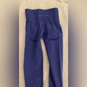 NVGTN Electric Blue Contour Seamless Leggings